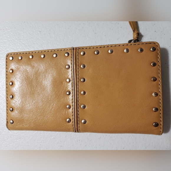 Michael kors vintage brown leather studs wallet - Picture 4 of 9
